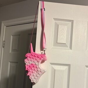 Pink and White Kids Pop Fidget Bag